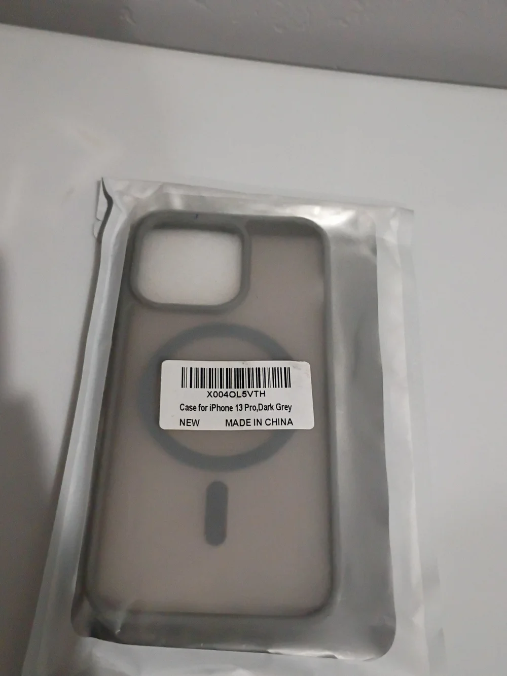 Dark Grey iPhone 13 Pro Magnetic Protective Case